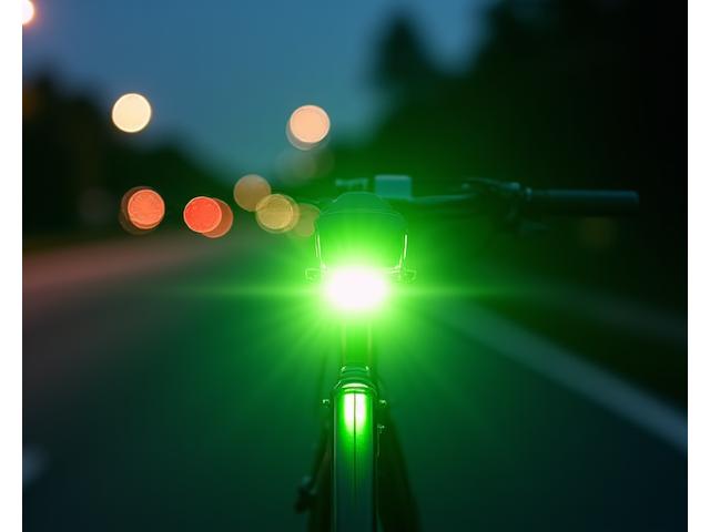 Smart bike tail light automatically adjusting brightness based on ambient light and braking action